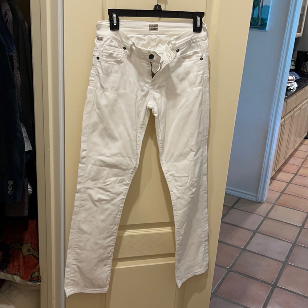 Citizens of Humanity White Jeans size 25